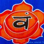 Batik Chakra Yoga Wall Hanging Prayer Flag banner meditation Bali Art