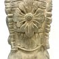 Buddha Head Planter Garden Statue handmade cast lava stone Bali Yard Art