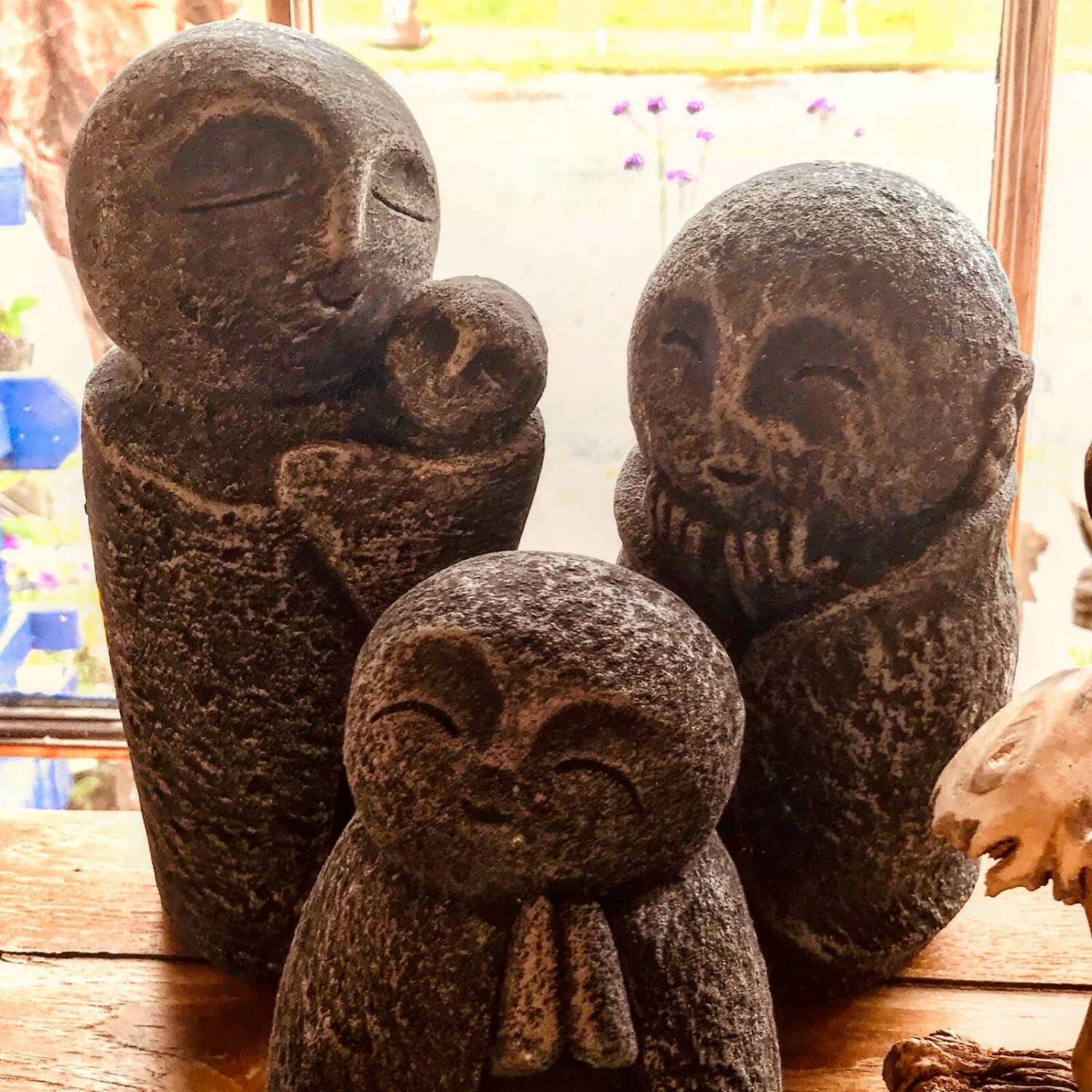 Japanese Jizo Garden Statue Protector of Children Mothers Travelers