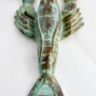 Maine Lobster Bottle Opener Homarus Americanus Nautical handmade Cast Bronze 6"