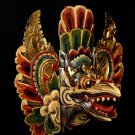 Balinese Garuda Eagle Mask Topeng Hand Carved Wood Bali Wall Art Indonesian