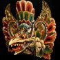 Balinese Garuda Eagle Mask Topeng Hand Carved Wood Bali Wall Art Indonesian