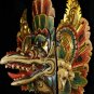 Balinese Garuda Eagle Mask Topeng Hand Carved Wood Bali Wall Art Indonesian