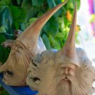 Forest Wizard Tree Spirit Carving Parasite Mushroom Wood