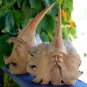 Forest Wizard Tree Spirit Carving Parasite Mushroom Wood