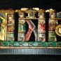 Balinese Dragon Boat Panel Wall Art architectural relief Hand carved wood Bali