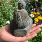 Buddha Mudra Blessing Hand Statue Incense burner cast Lava stone Bali art