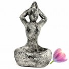 Gaia Mother Earth goddess Garden Statue Cast Lava Stone Bali Garden Art
