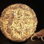 Rose Shell Globe Table Accent Lamp Natural Shell Home Decor Handmade Bali Art