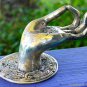 Buddha Hand Mudra Door Handle Knob Solid Bronze Bali Art Left