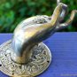 Buddha Hand Mudra Door Handle Knob Solid Bronze Bali Art Left