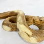 Python Boa Constrictor Snake Statue handmade wood carving sculpture Bali Art