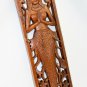 Balinese Mermaid Wall Art Sculpture Panel Bali architectural Hand Carved Wood