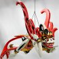 Winged Hanuman Mobile Flying Monkey Spiritchaser Balinese Carved wood Art