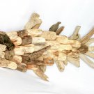 Fish Sea Life Wall Art Sculpture Rustic Driftwood Handmade Wood nautical Decor