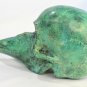Gothic Black Plague Mask Bird Skull Statue lost wax Cast Bronze Balinese Art