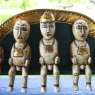Balinese Agung Family Bali Folk Art Figures statue handmade wood carving