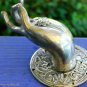 Bronze Buddha Hand Door Handle Knob Mudra Cast Silver Bali Art Right