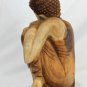 Resting Thinking Buddha Statue Sculpture handmade wood carving Balinese Art