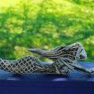 Mermaid Star Wall Hanging Panel Hand carved wood Bali Nautical Art right