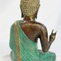 Buddha Abhaya Mudra Statue Solid Bronze Lost Wax Cast Sculpture Bali Art