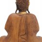 Buddha Sculpture Vitarka Teaching Mudra Hand carved wood statue Bali art