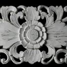 Balinese Carved Wood Relief Ventilation Panel Architectural Wall art White