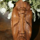 Comedy Tragedy Mask secret puzzle Box jewelry trinket Hand carved wood Bali art