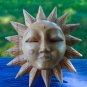 Sunburst Sun Surya Mask Wall art Sculpture Handmade Carved Wood Bali Art