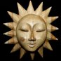 Sunburst Sun Surya Mask Wall art Sculpture Handmade Carved Wood Bali Art