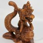 Dragon Basuki Cosmic Naga Statue Hand carved Wood Sculpture Balinese Art