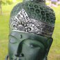 Serene Buddha Mask wall art sculpture Balinese Hand Carved Wood Asian Home Decor