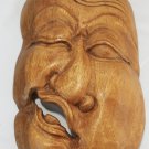 Balinese Tree Spirit Bondres Mask Wood Carving Bali Folk Art Wall Sculpture