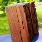 Moon Phase Secret Puzzle Box Trinket Jewelry Stash hand carved wood Bali Art