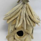 Driftwood Birdhouse Rustic Handmade Natural Wood Garden Decor Yard Art