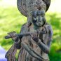 Vintage Krishna Bronze Statue lost wax cast Sculpture Handmade Balinese Art