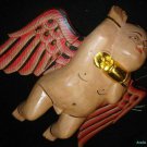 Balinese Flying Angel Baby Mobile Cradle Guardian Carved wood Bali art