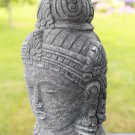 Dewi Sri Goddess Garden Statue Cast Lava stone handmade Balinese Yard Art