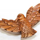 Soaring Eagle Secret Puzzle Trinket Box Hand Carved Wood handmade Bali art