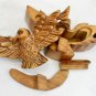 Soaring Eagle Secret Puzzle Trinket Box Hand Carved Wood handmade Bali art