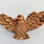 Soaring Eagle Secret Puzzle Trinket Box Hand Carved Wood handmade Bali art
