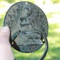Buddha Meditating Door Knocker Handle knob Cast Bronze Namaskara Balinsese Art