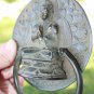 Buddha Meditating Door Knocker Handle knob Cast Bronze Namaskara Balinsese Art