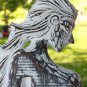 Balinese Mermaid Wall Sculpture Panel Nautical Decor carved wood Bali Art right