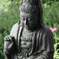 Guanyin Kwan Yin Buddhist Goddess Garden Statue Hand Cast lava stone Bali Art