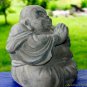 Lucky Blessing Buddha Garden Statue handmade cast lava stone Bali Yard Art