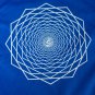 Sacred Geometry Rainbow Prayer Flag Bunting Banner Bali Boho Garden Wall Art