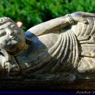 Resting Buddha Garden Statue cast stone Handmade Sculpture Bali yard art Resting Buddha Garden Statue cast stone Handmade Sculpture Bali yard art