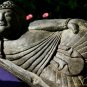 Resting Buddha Garden Statue cast stone Handmade Sculpture Bali yard art