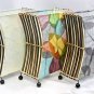 Table lamp Cocoa Leaf Bamboo Handmade Accent Light Lantern Bali Art